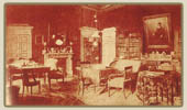 Kossuth dolgozószobája a torinói lakásban, ahol a hangfelvétel készült